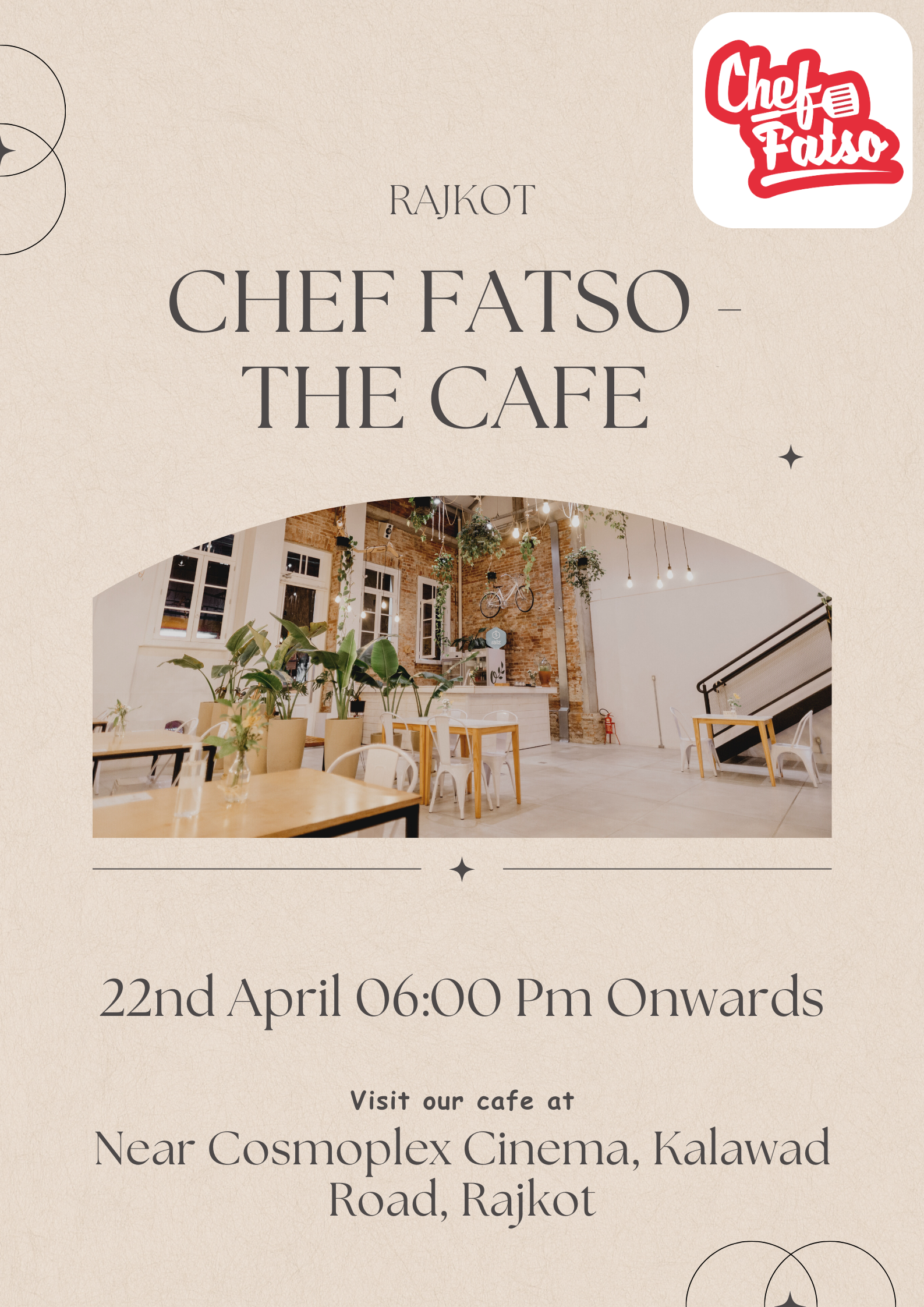 Chef Fatso The Cafe in Rajkot