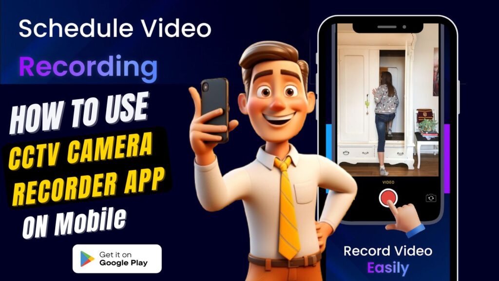 CCTV Camera Recorder Background - How to Use CCTV Camera Recorder App on Mobile