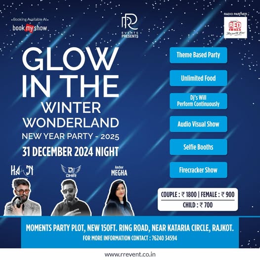 Glow in the Winter Wonderland New Year Party 2025