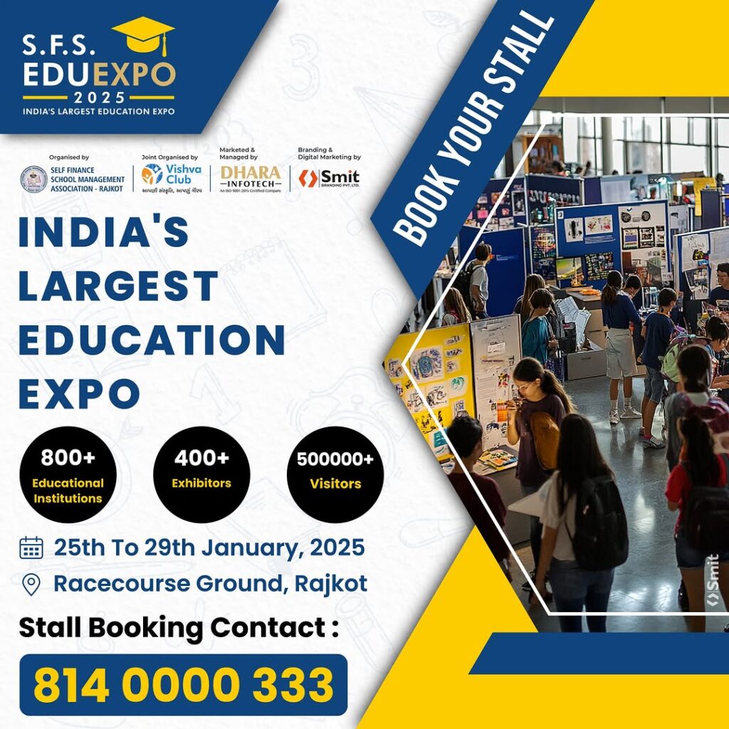 SFS Edu Expo 2025 in Rajkot