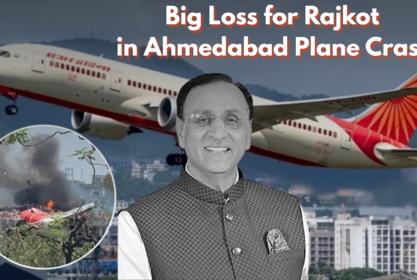 Of the crash site, Vijay Rupani