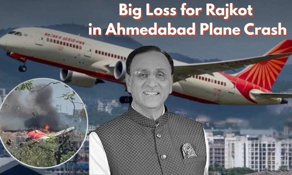 Of the crash site, Vijay Rupani
