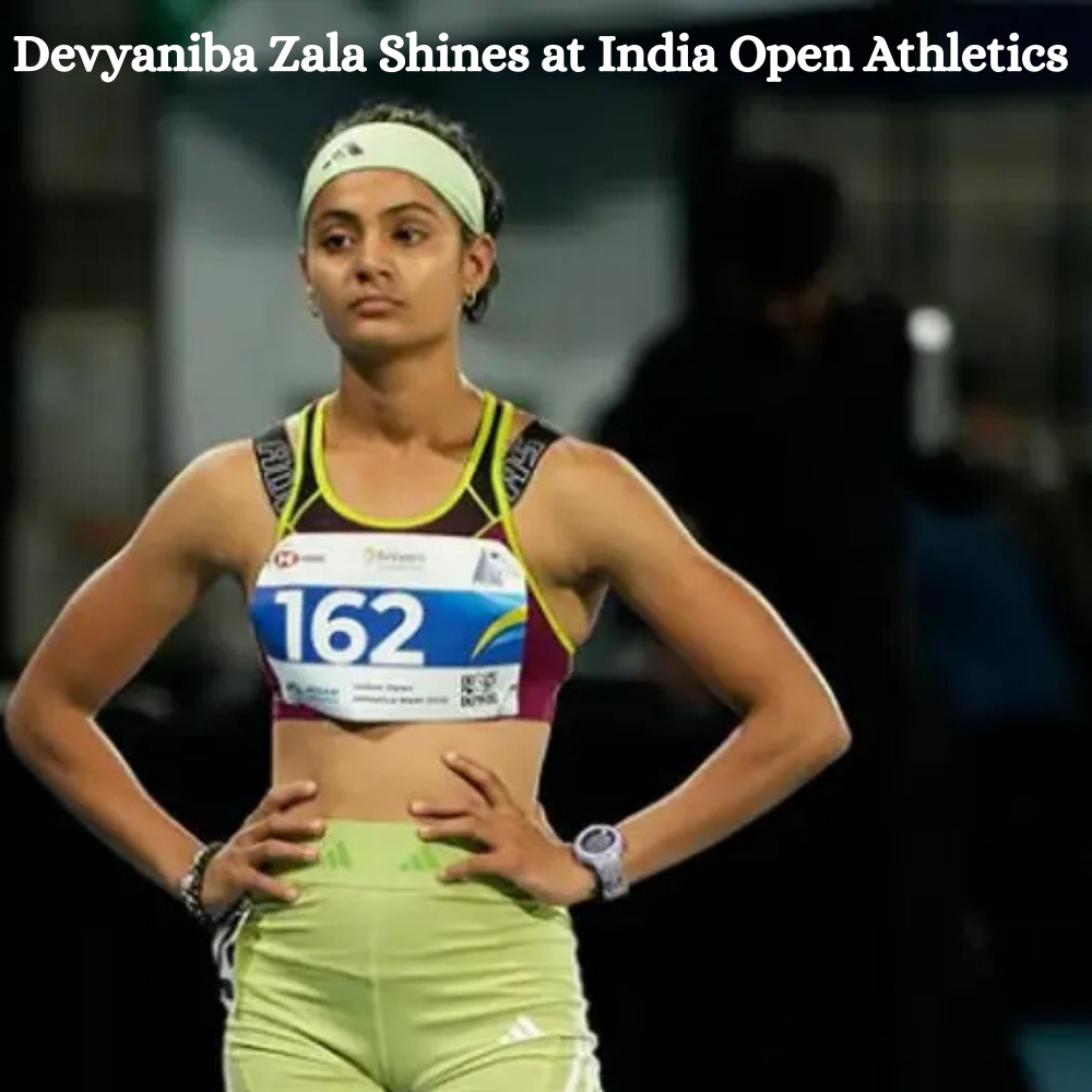Devyaniba Zala Shines at India Open Athletics with Sliver in 400m