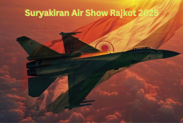Suryakiran Air Show 2025 The Pride of Indian Air Force Arrives in Rajkot Smart City