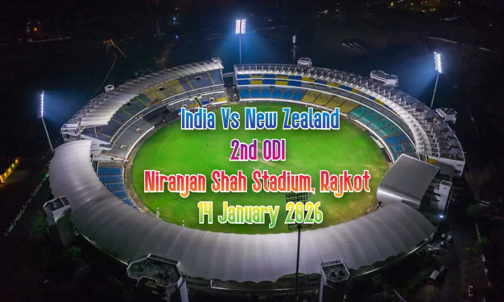 India vs New Zealand Match in Rajkot; January 2026 T20 Cricket Match for Rajkotians Cricket Fans