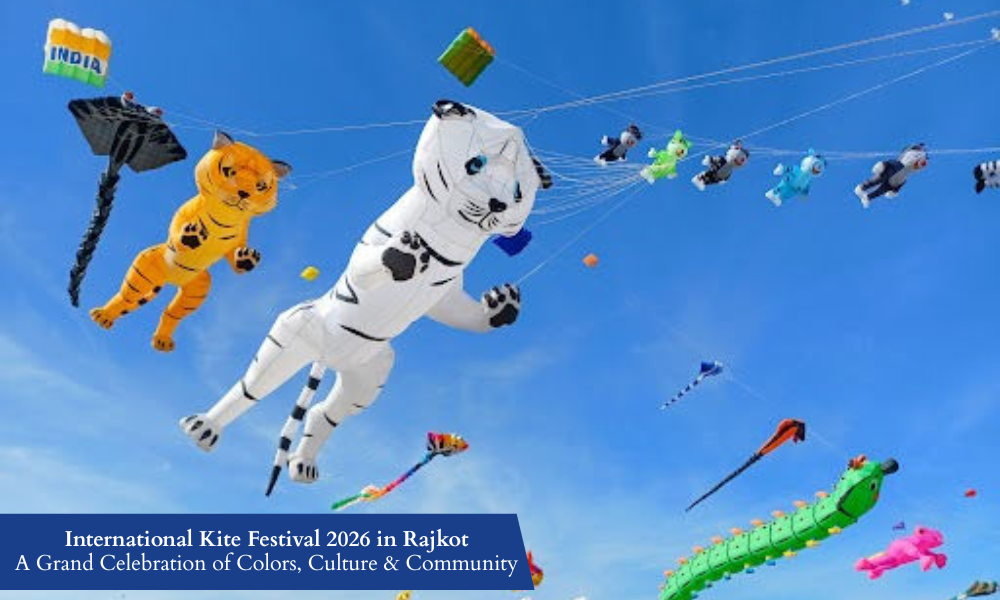 International Kite Festival 2026 in Rajkot A Grand Celebration of Colors, Culture, and Community