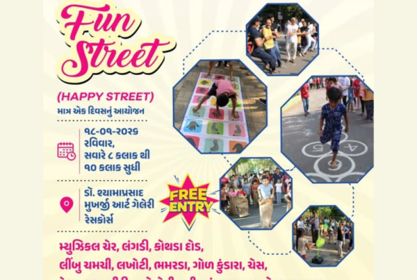 Rajkot’s “Fun Street” Brings Joy and Traditional Games to the Heart of the City