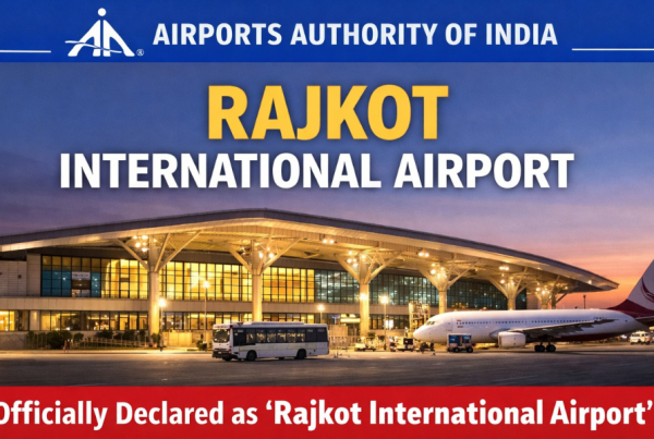 Airports Authority of India Officially Declares the Name as ‘Rajkot International Airport’, Issues Circular Clarifying It Will Not Be Named Hirasar.