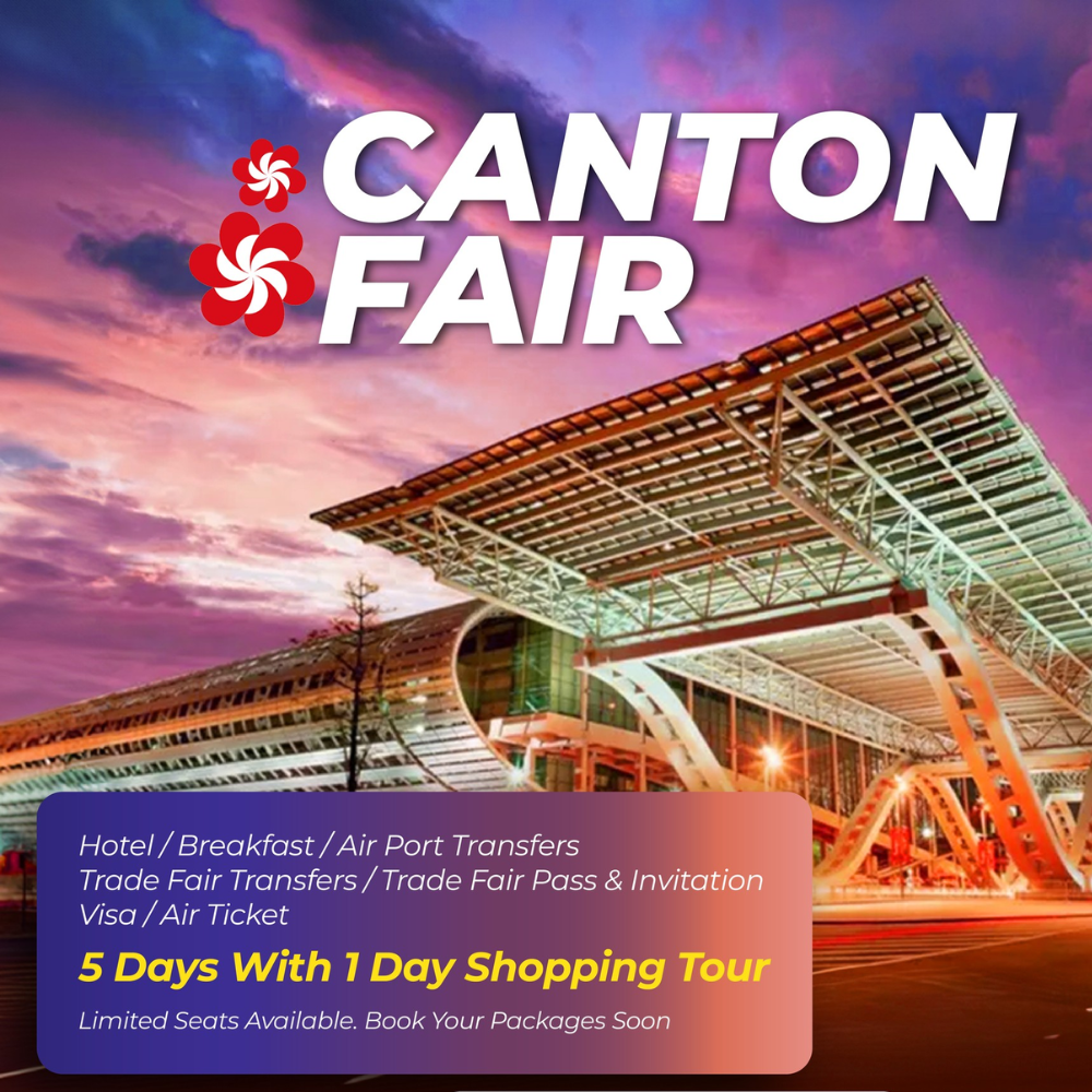 Canton Fair Package 2026 from Rajkot