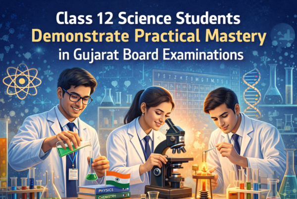 Class 12 Science Students Demonstrate Practical Mastery in Gujarat Board Examinations