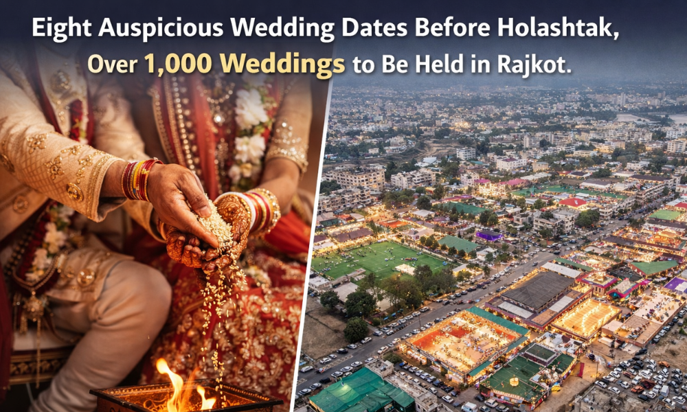 Eight Auspicious Wedding Dates Before Holashtak, Over 1,000 Weddings to Be Held in Rajkot