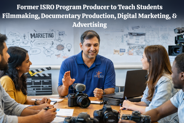 Former ISRO Program Producer to Teach Students Filmmaking, Documentary Production, Digital Marketing, and Advertising