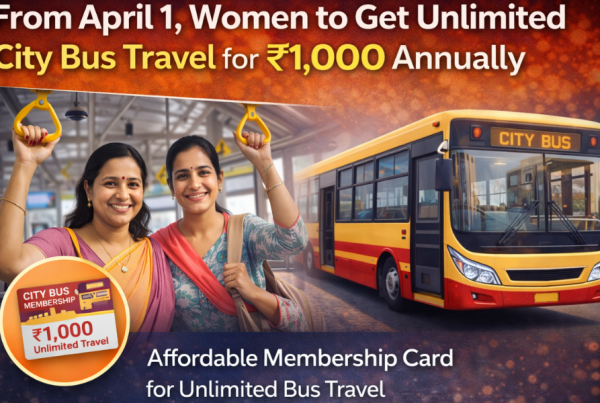 From April 1, Women to Get Unlimited City Bus Travel for ₹1,000 Annually