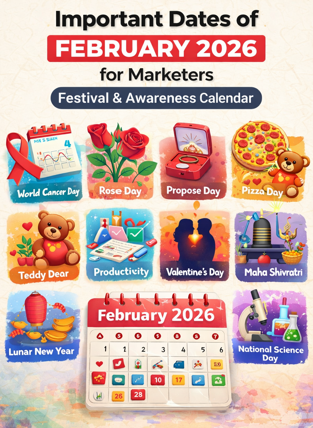 Important Dates of February 2026 for Marketers Complete