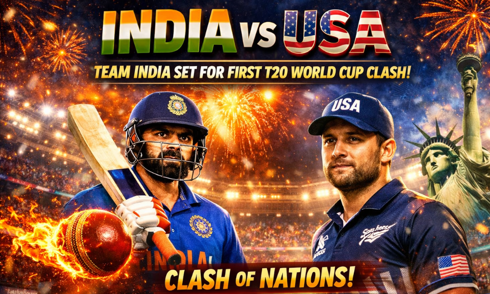 India vs USA Team India Set for First T20 World Cup Clash