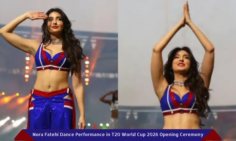 Nora Fatehi Dance Performance in T20 World Cup 2026 Opening Ceremony