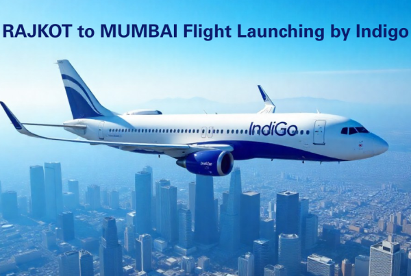 RAJKOT to MUMBAI Flight Launching by Indigo