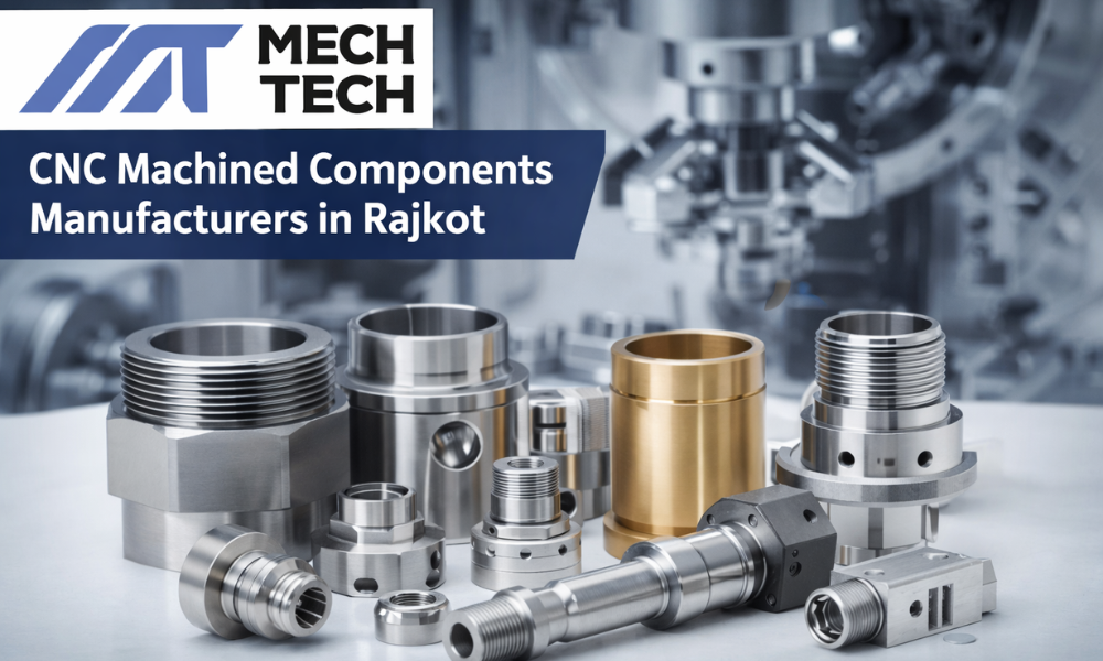 CNC Machined Components Manufacturers in Rajkot Gujarat – Precision Engineering for Every Industry in India