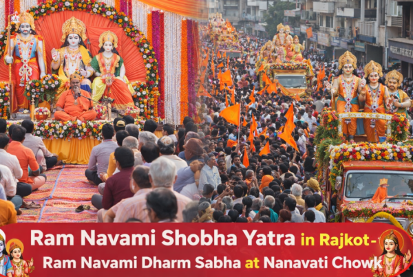 Ram Navami Shobha Yatra in Rajkot