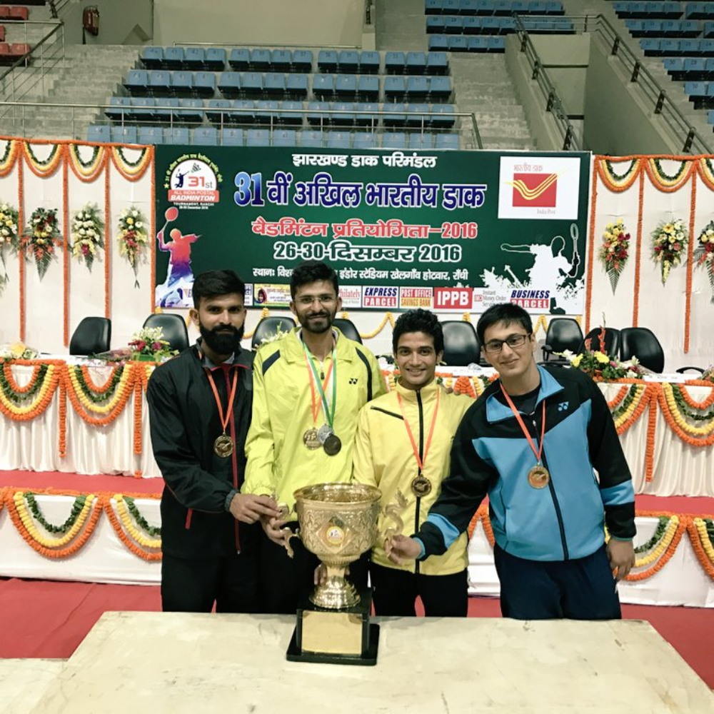 The gold medal victory of Mohsin Sumra at the 48th Indian Masters National Badminton Championship 2026