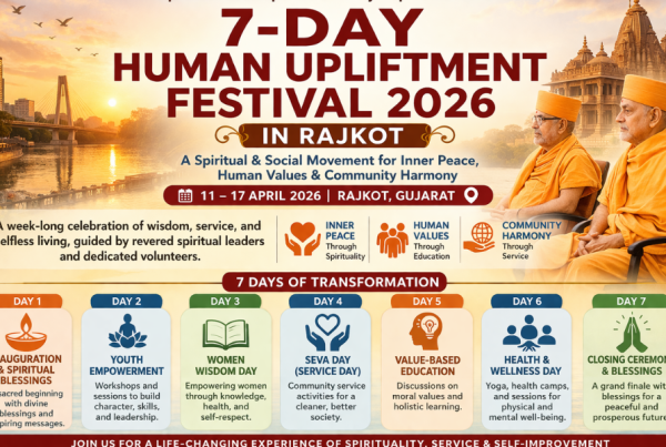7-Day Human Upliftment Festival 2026 In Rajkot