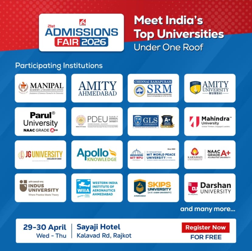 Admissions Fair 2026 Rajkot 