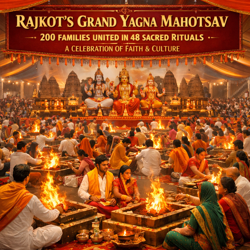 Rajkot’s Grand Yagna Mahotsav