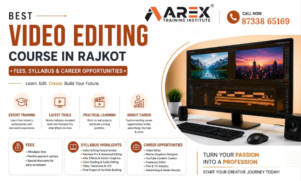 Best Video Editing Training in Rajkot