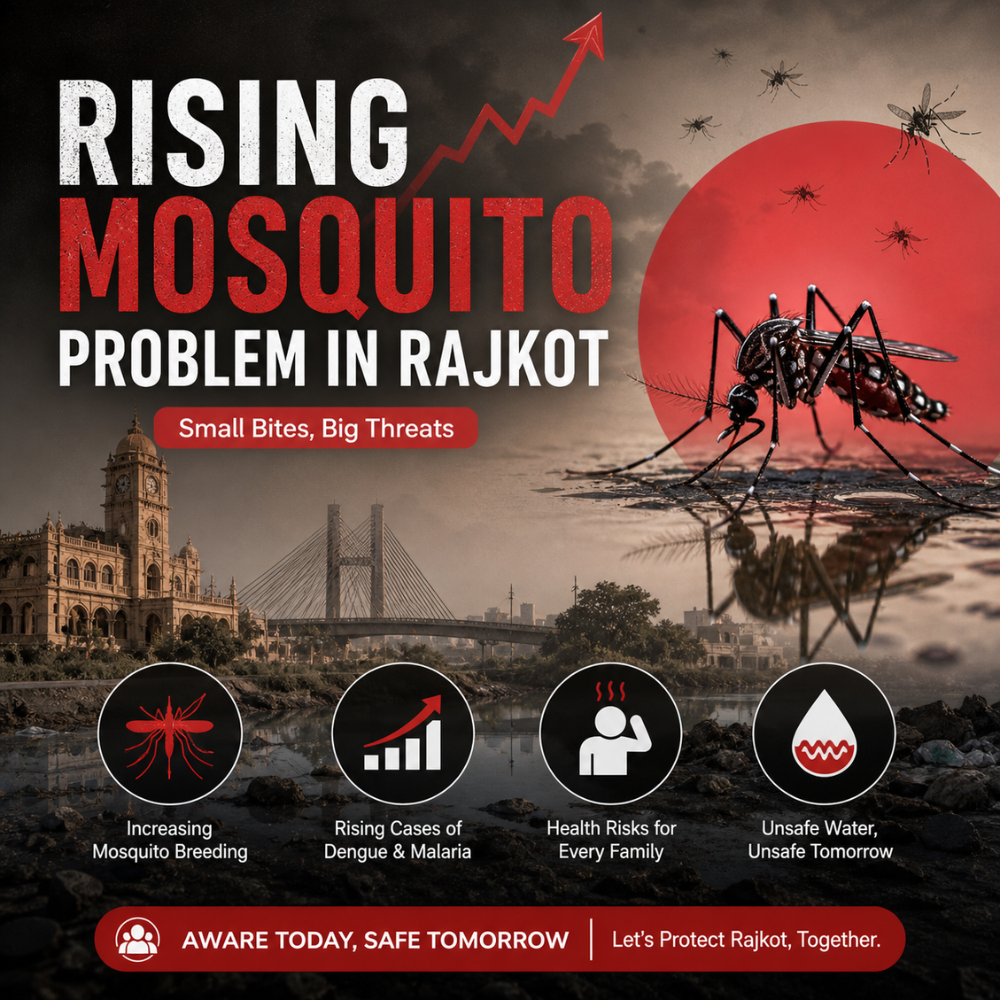 Rising Mosquito Problem in Rajkot