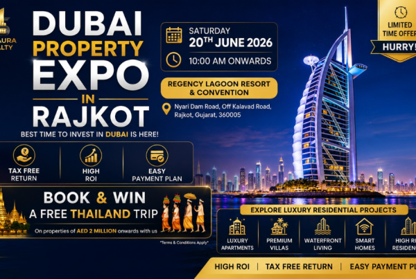 Dubai Property Expo in Rajkot, June 2026 at Regency Lagoon Resort for Rajkot Investor