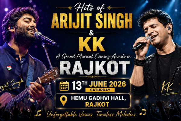 Hits of Arijit Singh & KK A Grand Musical Evening Awaits in Rajkot on 13th June 2026