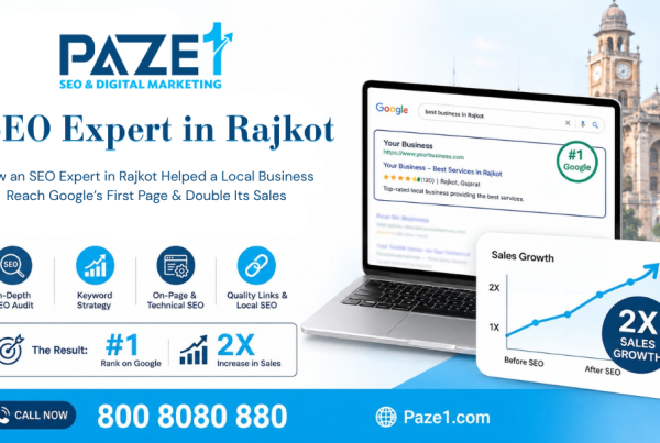 How an SEO Expert in Rajkot Helped a Local Business Reach Google’s First Page & Double Its Sales