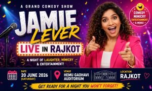 Jamie Lever Live in Rajkot A Grand Comedy Show Filled with Laughter, Mimicry & Entertainment on 20 June, 2026