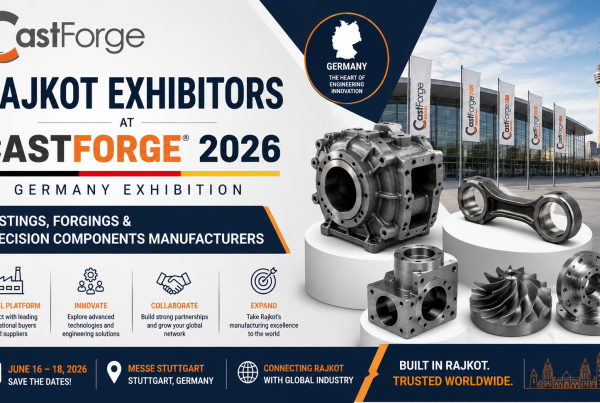Rajkot Exhibitors List in CastForge 2026 Germany Exhibition Castings, Forgings & Precision Components