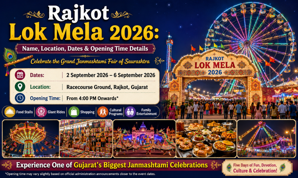 Rajkot Lok Mela 2026 Dates, Timings, Location, Attractions & Complete Visitor Guide