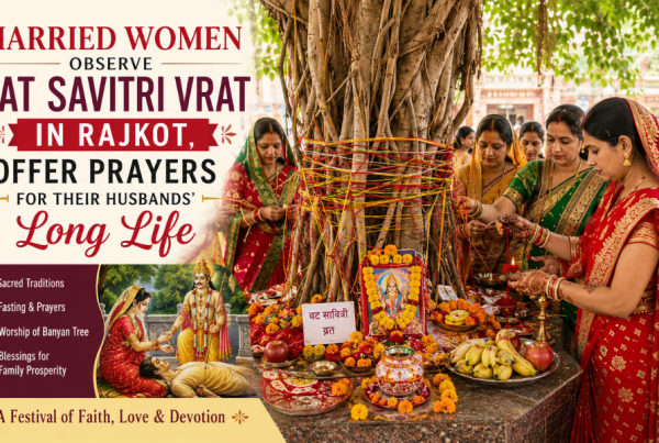 Married Women Observe Vat Savitri Vrat in Rajkot