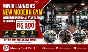 Mavdi Launches New Modern Gym with International-Standard Facilities, Membership Starts at Just RS 500 Per Month
