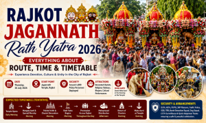 Rajkot Jagannath Rath Yatra 2026 Everything About Route, Time & Timetable
