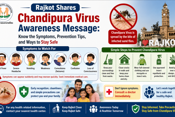 Rajkot Shares Chandipura Virus Awareness Message Know the Symptoms, Prevention Tips, and Ways to Stay Safe