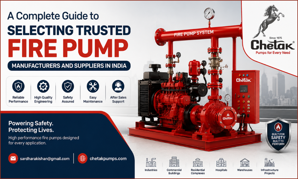 A Complete Guide to Selecting Trusted Fire Pump Manufacturers and Suppliers in India