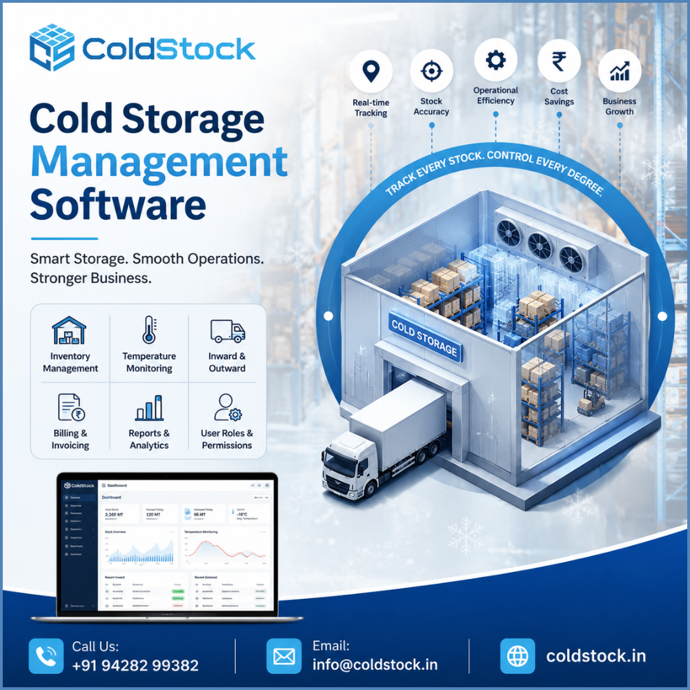 Cold Storage Management Software by ColdStock Rajkot Gujarat