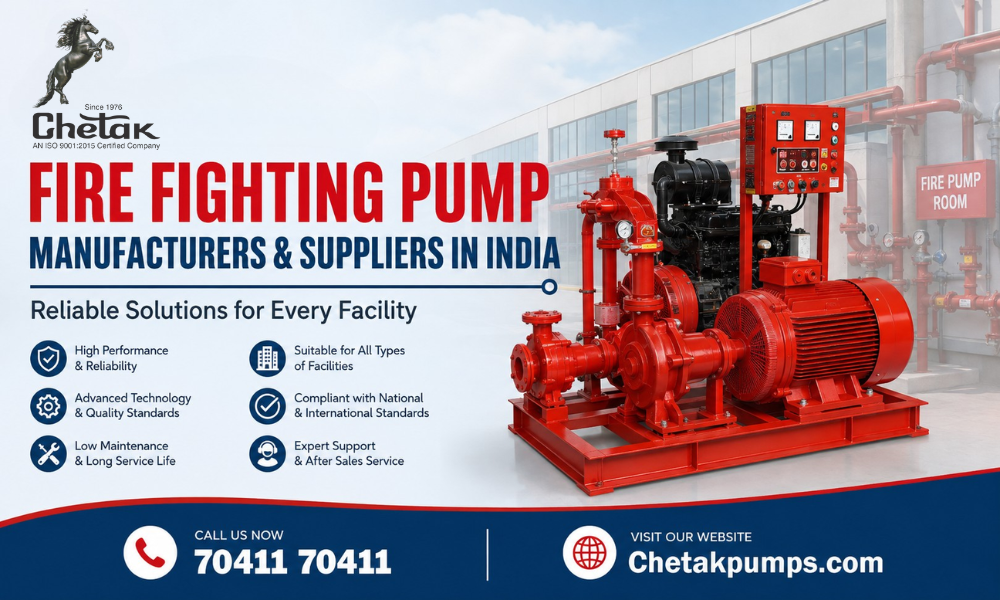 Fire Fighting Pump Manufacturers & Suppliers in India Reliable Solutions for Every Facility
