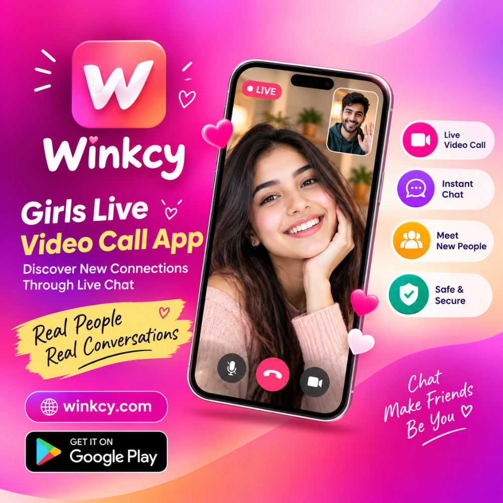 Girls Live Video Call and Chat App