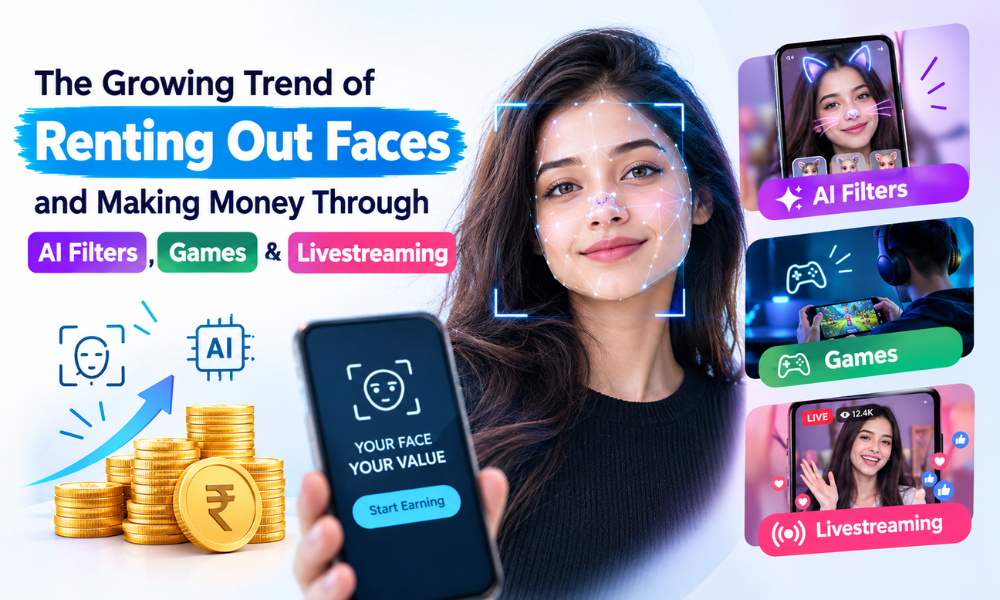 The Growing Trend of Renting Out Faces and Making Money Through AI Filters, Games & Livestreaming